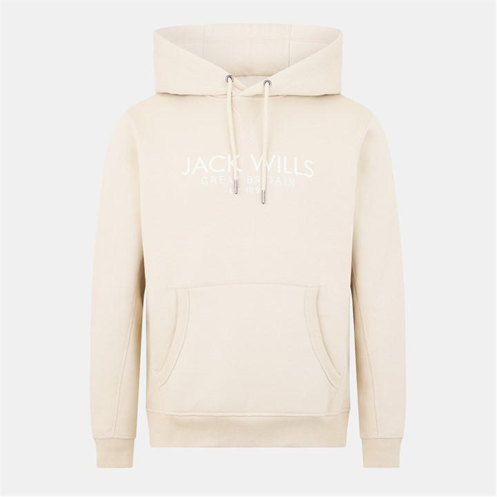 JACK WILLS BATSFORD LOGO HOODIE MEN