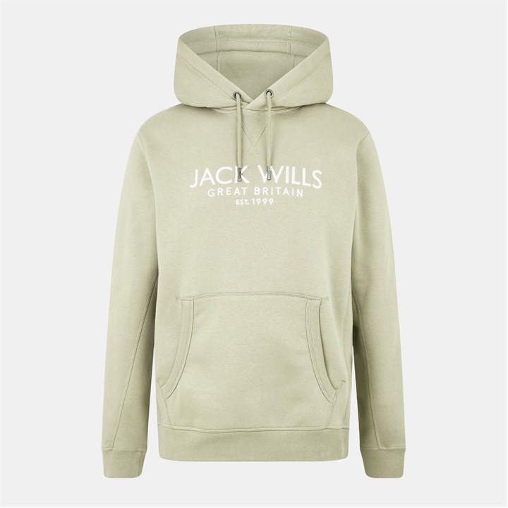JACK WILLS BATSFORD LOGO HOODIE MEN