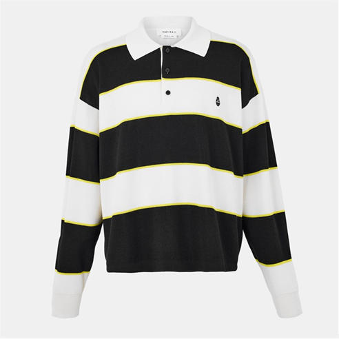 ALEXANDER MCQUEEN - Men's Rugby Contrasting Collar Polo Shirt