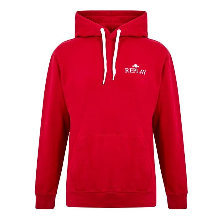 REPLAY SMALL LOGO HOODI