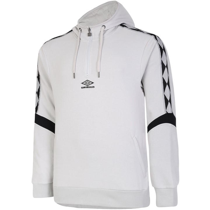 Umbro Diamond Taped Half Zip Hoody Mens