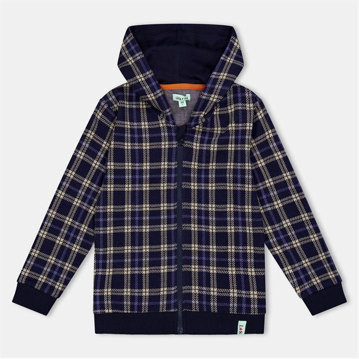 Lilly And Sid Boys Blue Check Patrn Hdy Size 5