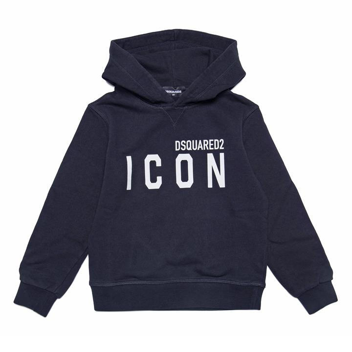 Dsquared2 Boys Blue 'S Basic Logo Oth Hoodie Size 13