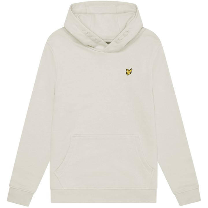 Lyle And Scott Unisex Kids Cream Classic Hoodie Juniors