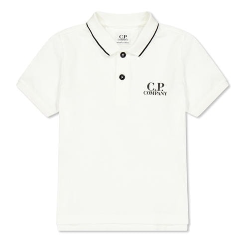 CP COMPANY - Kids' Short Sleeve Polo Shirt