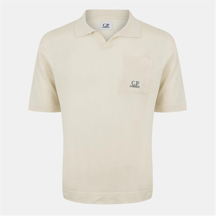 C.P. COMPANY KNIT POLO SHIRT