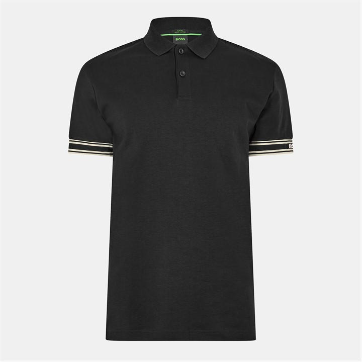HUGO BOSS MEN'S HBG ZONE SLEEK BUTTON-UP POLO SHIRT