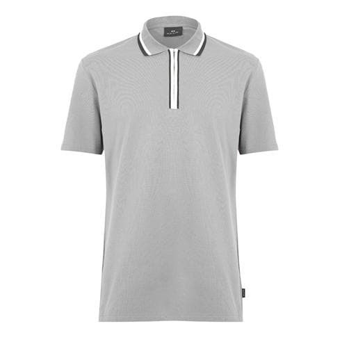 PS Paul Smith - Men's Zipped Short Sleeve Polo Shirt