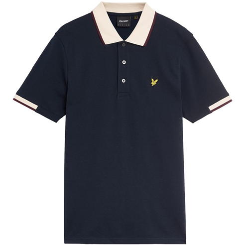 Lyle and Scott - Retro Half Tipped Polo Shirt