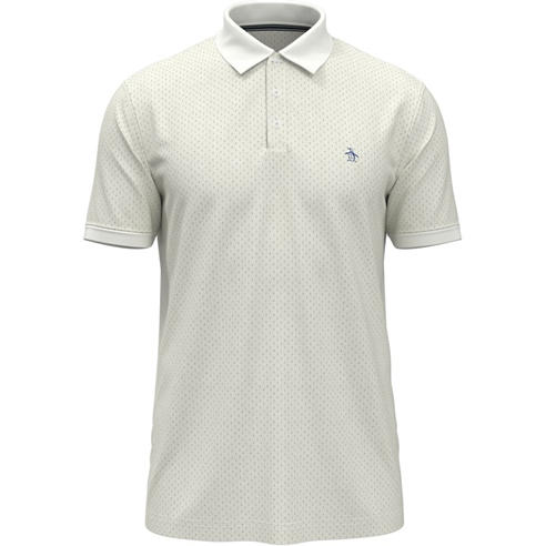 Original Penguin - Men's Dobby Textured Short Sleeve Polo Shirt