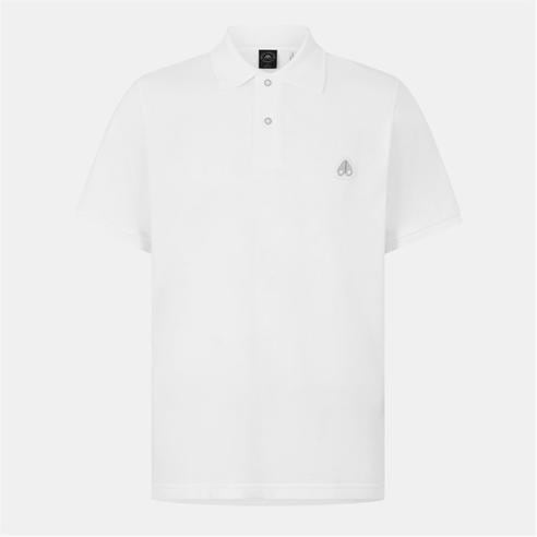 MOOSE KNUCKLES - Men's Short Sleeve Polo Shirt