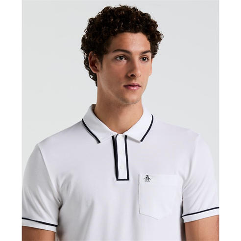 Original Penguin - Men's Tailored Fit Short Sleeve Polo Shirt