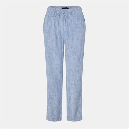 Vero Moda - Women's VM Line Linen Straight Leg Trouser