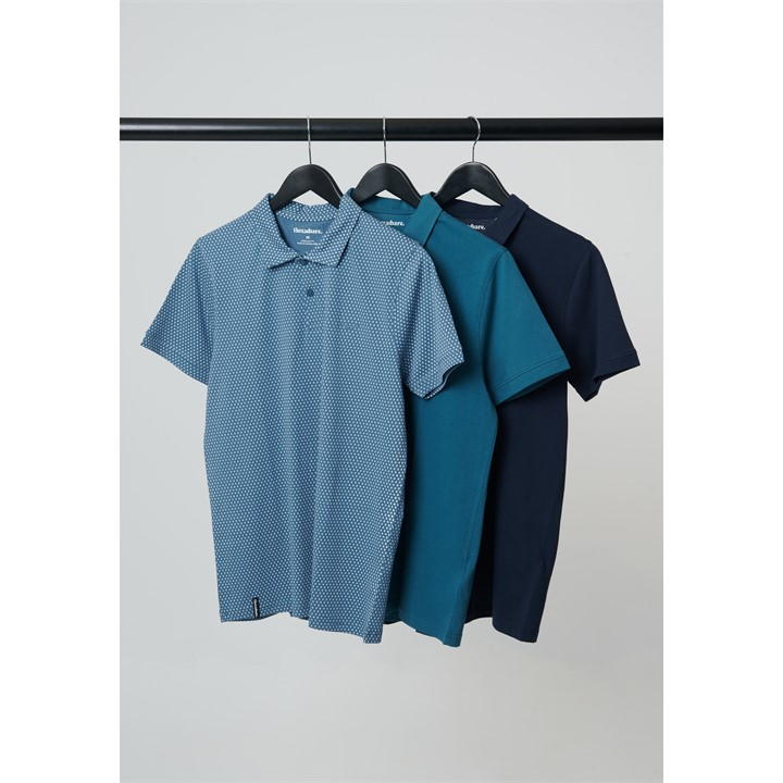 Threadbare Tb Polo Isn 3pk