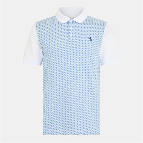 Original Penguin - Men's Jacquard Short Sleeve Polo Shirt