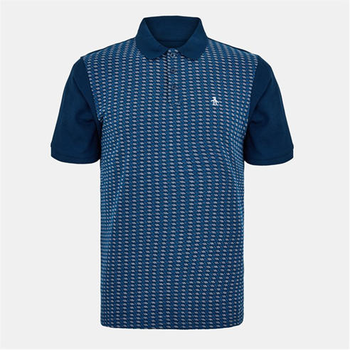 Original Penguin - Men's Jacquard Short Sleeve Polo Shirt