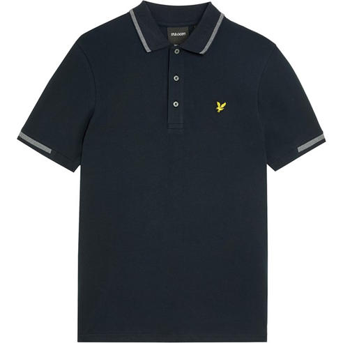 Lyle and Scott - Men's Tipped Cotton Short Sleeve Polo Shirt