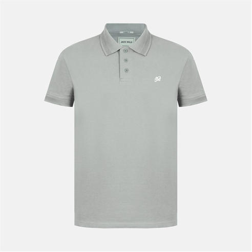 Jack Wills - Men's Fine Pique Cotton Short Sleeve Polo Shirt