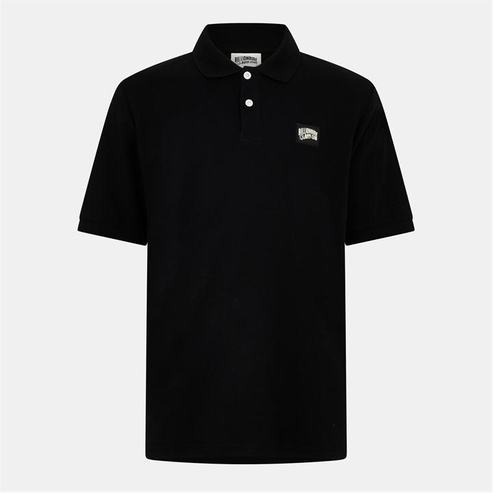 Billionaire Boys Club Men's Black Arch Logo Polo Top Large