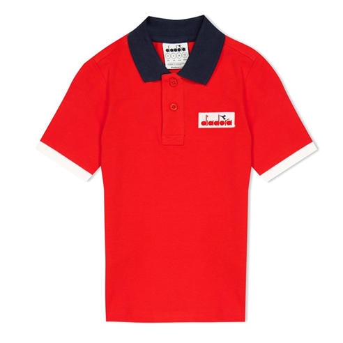 Diadora - Unisex Kids' Jb Polo 5 Palle Short Sleeve Polo Shirt