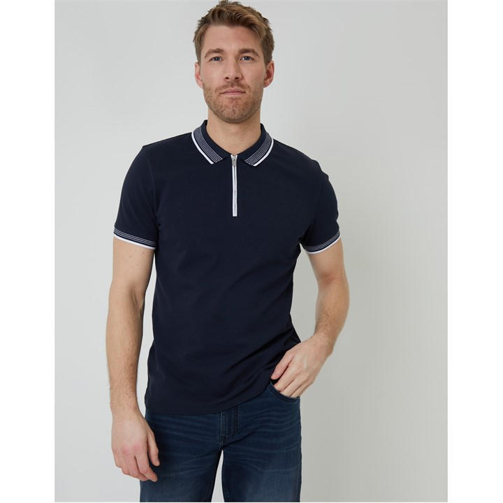 Threadbare Tb Polo Honey In Blue