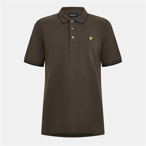 Lyle and Scott - Men's Tipped Short Sleeve Polo Shirt