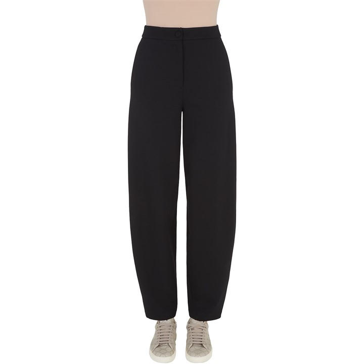 EMPORIO ARMANI HIGH WAISTED TROUSERS