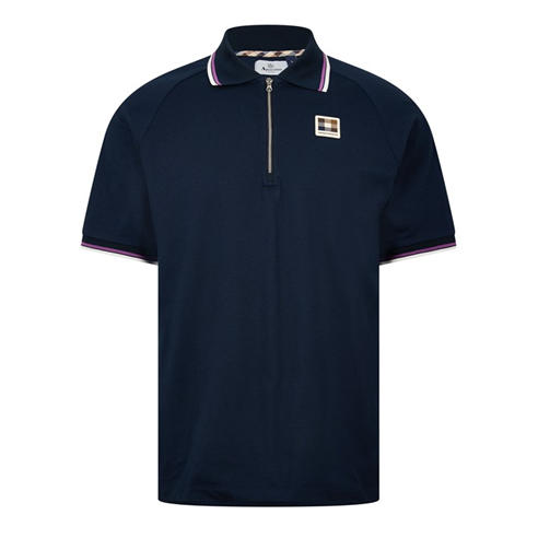 AQUASCUTUM - Men's Short Sleeve Polo Shirt