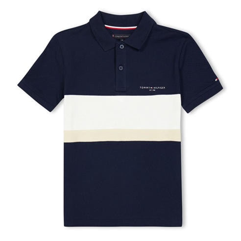 Tommy Hilfiger - Kids' Block Short Sleeve Polo Shirt