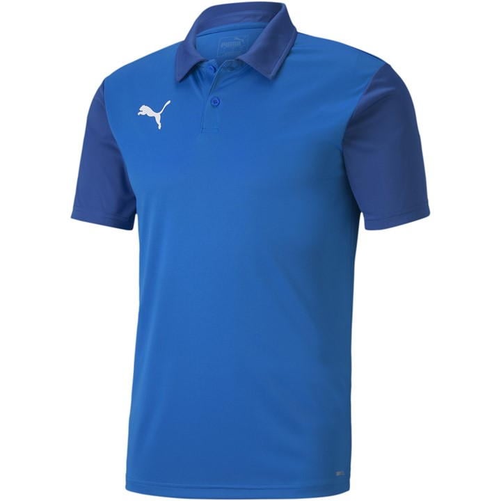 Puma Teamgoal 23 Sideline Polo Shirt Mens In Blue