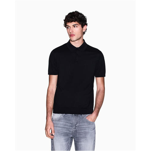 Armani Exchange - Men's Knitted Polo Shirt