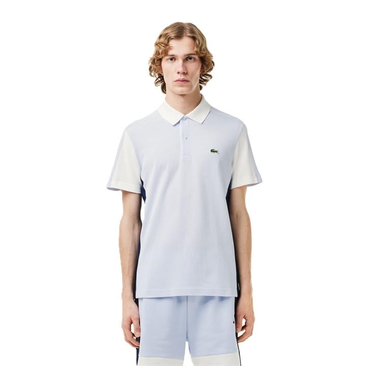 LACOSTE COLOUR BLOCK POLO SHIR