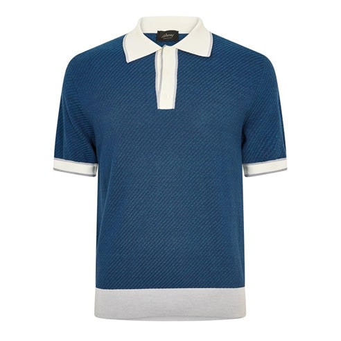 BRIONI - Men's Short Sleeve Polo Shirt