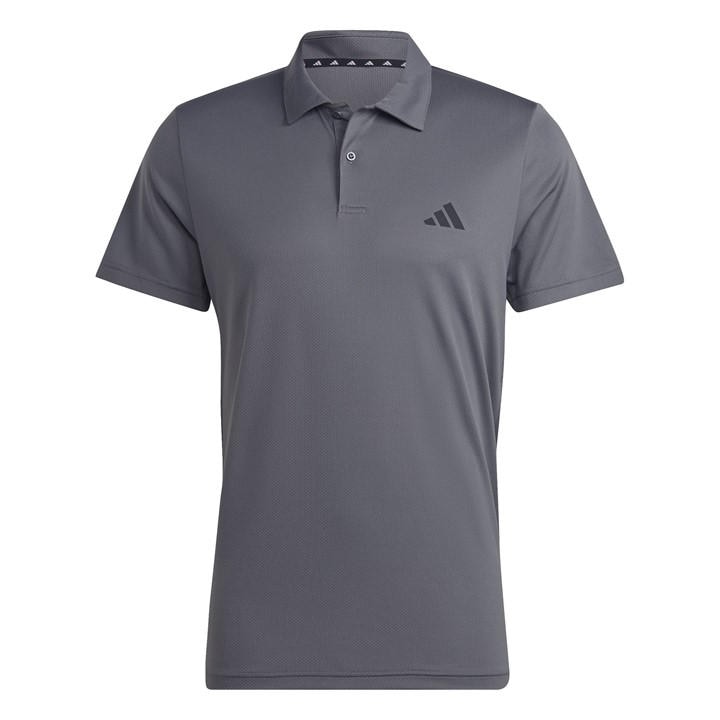 Adidas Men's Grey Fab Polo Shirt Extra Large