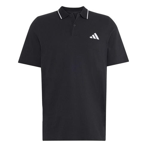 adidas - Essentials Mens Cotton 3-Stripes Polo Shirt