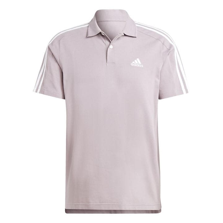ADIDAS ORIGINALS ESSENTIALS MENS COTTON 3-STRIPES POLO SHIRT
