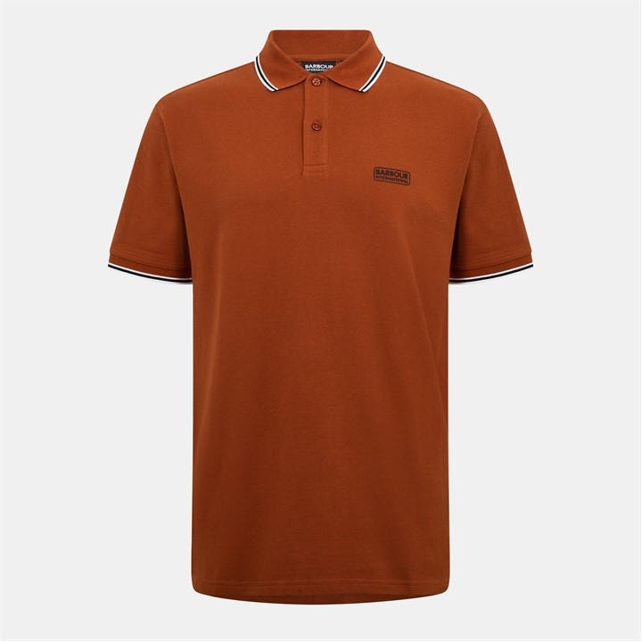 BARBOUR INTERNATIONAL MEN'S TIPPED SHORT SLEEVE POLO SH