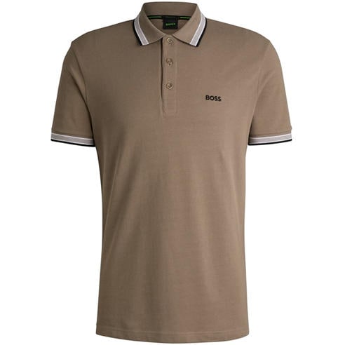 Boss - Mens BOSS GREEN Paddy Polo Shirt with Contrast Tipping