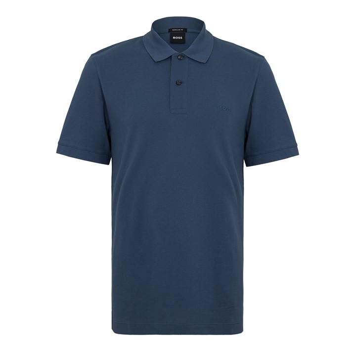 Black 001 - Boss - Mens BOSS BLACK Pallas Polo Iconic Logo Embroidered Shirt