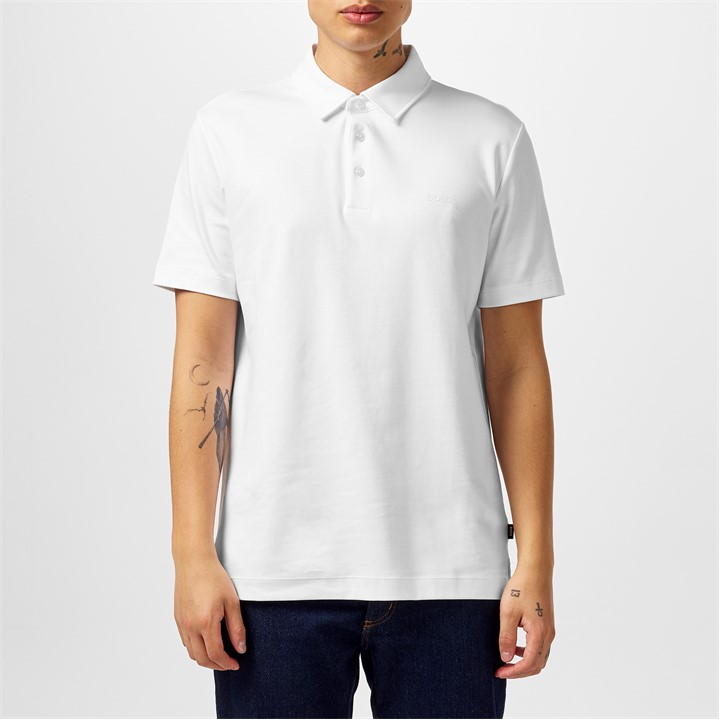 White 100 - Boss - Palosh 30 Polo Shirt