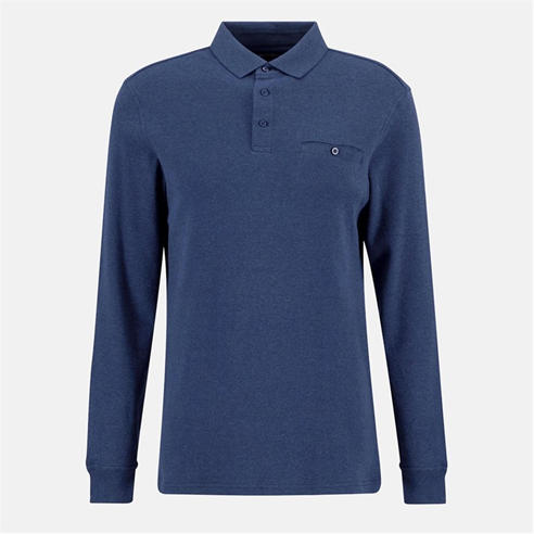 Barbour - Farmwell Tailored Long-Sleeved Polo Shirt