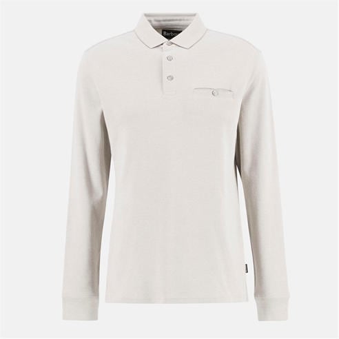 Barbour - Farmwell Tailored Long-Sleeved Polo Shirt