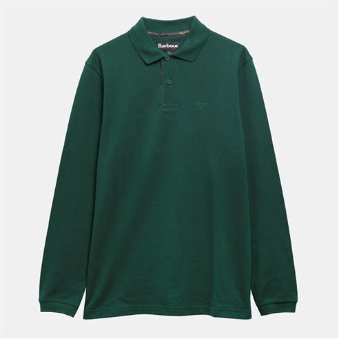 Barbour - Mens Long Sleeve Polo Shirt