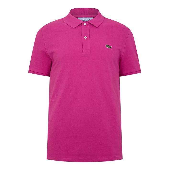 LACOSTE SHORT SLEEVE LOGO POLO SHIR