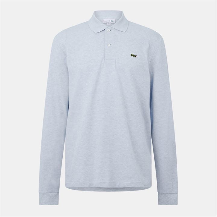 LACOSTE LACOSTE CROCODILE LONG SLEEVE POLO SHIRT MEN