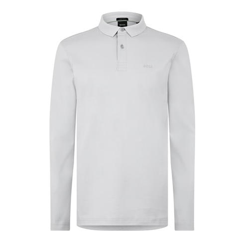 Boss - Men's Pirol Long-Sleeve Polo Shirt Timeless Design