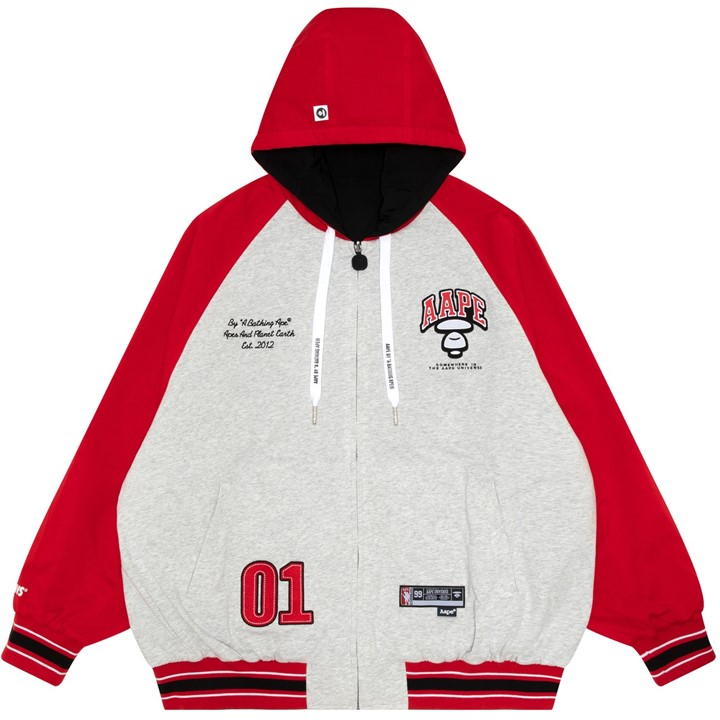 AAPE REVERSE ZIP HOODIE