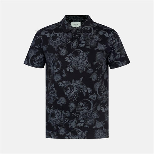 Firetrap - All-Over Print Polo Top Mens