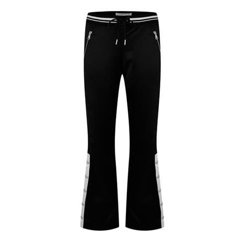 ALESSANDRA RICH - Women's Satin Straight Leg Trousers