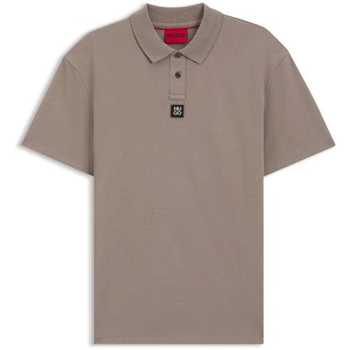 HUGO - Mens HUGO Deabono Short Sleeve Polo Shirt with Logo Detail